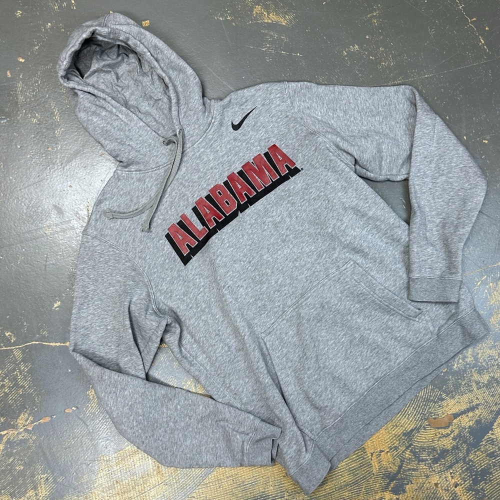 Nike Alabama Crimson Tide Roll Pull Over Hooded Sweater Medium